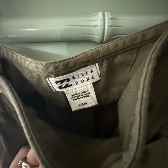 Billabong Olive Green Overalls - Picture 5 of 5